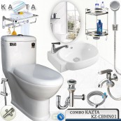 Combo thiết bị nhà tắm cao cấp Kazta KZ-CBMN0