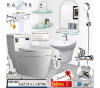 Combo thiết bị nhà tắm cao cấp Kazta KZ-CBT06 11 món
