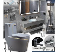 Combo thiết bị nhà tắm cao cấp Kazta KZ-CBT16X 9 món