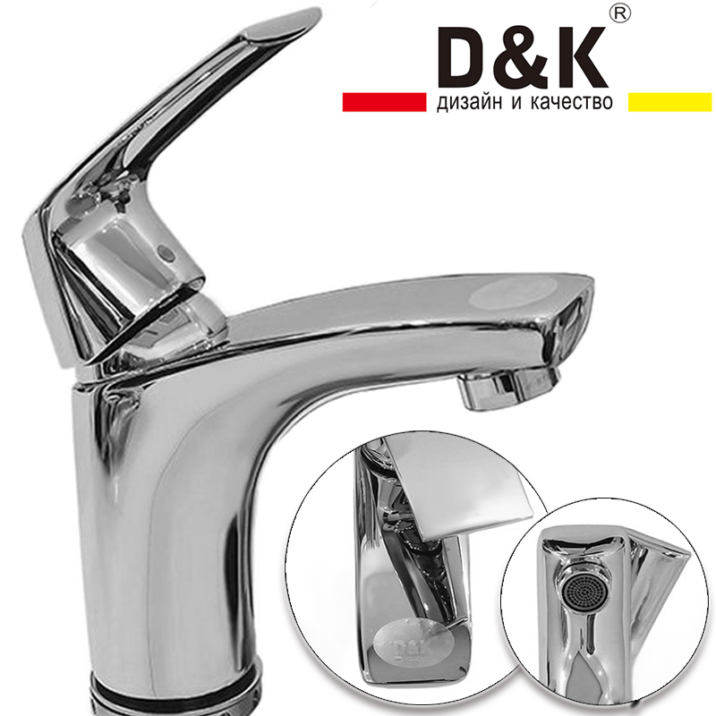 Vòi lavabo nóng lạnh D&K DK1282101