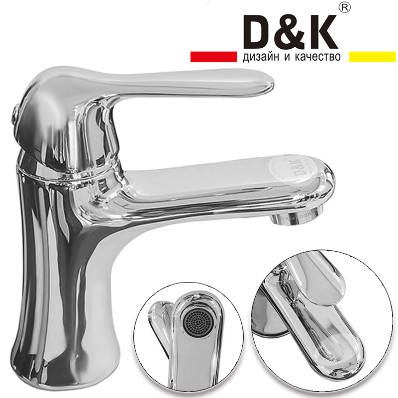 Vòi lavabo nóng lạnh D&K DK1342141