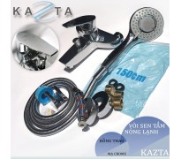 Vòi sen tắm nóng lạnh Kazta KZ-SV08CP2 điều chỉnh 3 chế độ