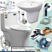Combo thiết bị nhà tắm cao cấp Kazta KZ-CBT17