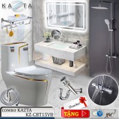 Combo thiết bị nhà tắm cao cấp Kazta KZ-CBT15