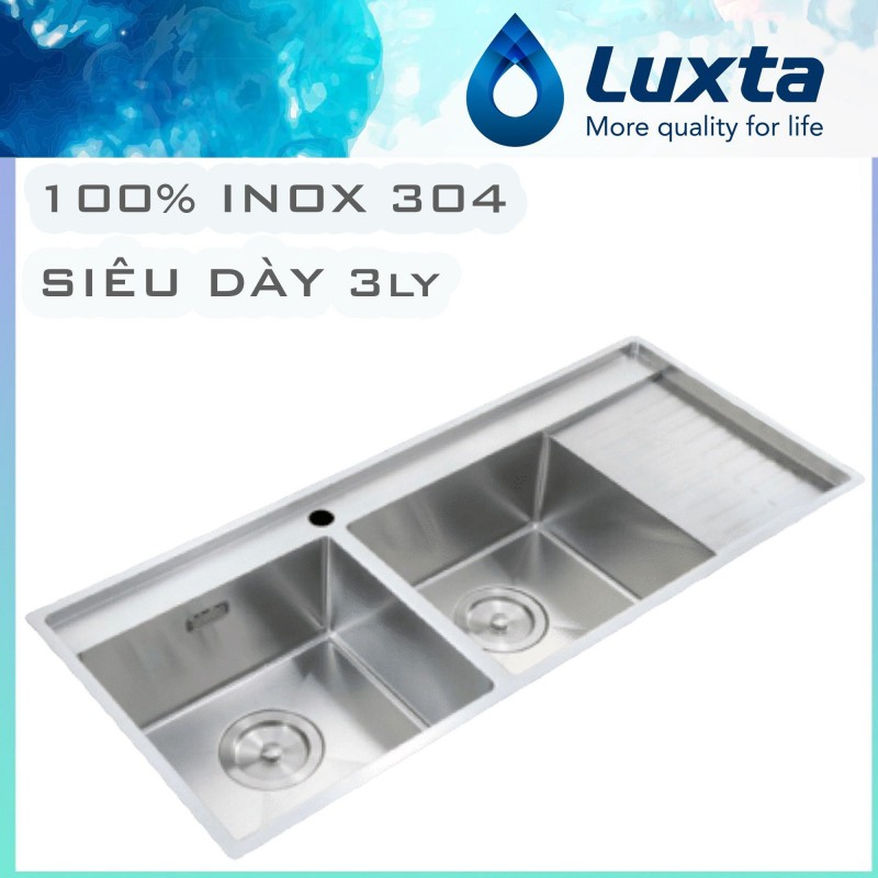 Chậu rửa bát Luxta LC11048-3.0 inox sus304