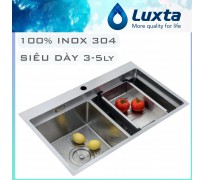 Chậu rửa bát Luxta LC8049-5.0 inox sus304