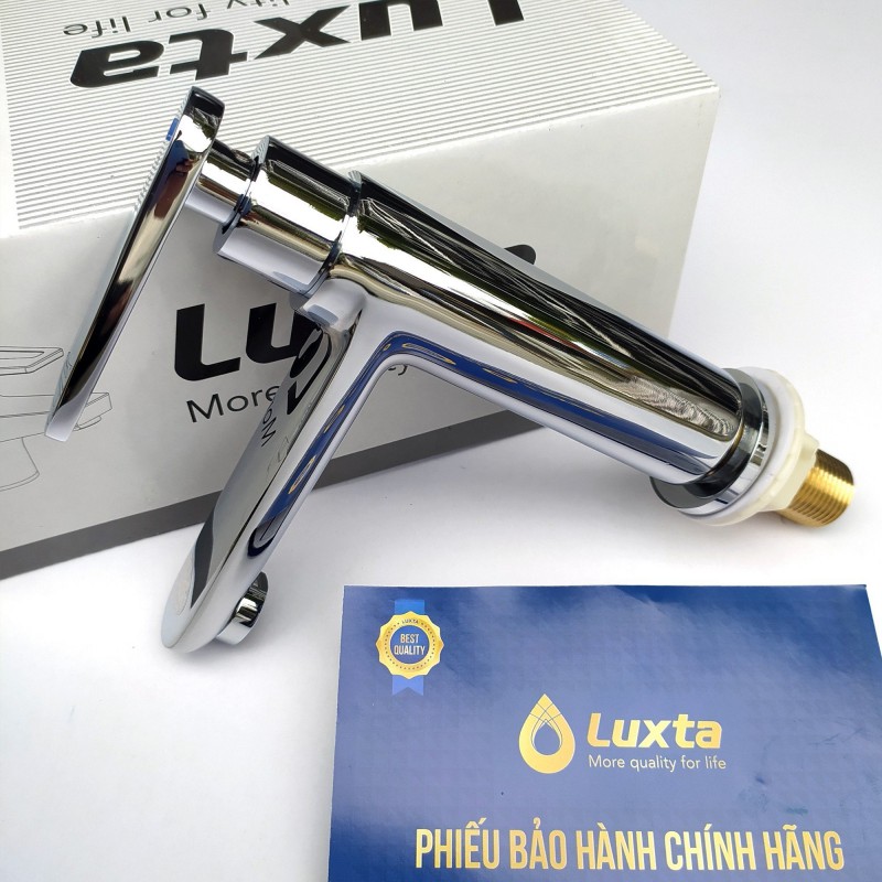 Vòi lavabo lạnh Luxta L1105T3 tay gạt