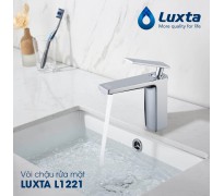Vòi lavabo nóng lạnh Luxta L1221 thân vuông