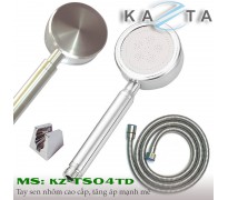 Bộ tay sen tắm Kazta KZ-TS04TD tăng áp nhôm cao cấp