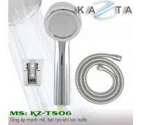 Bộ tay sen tắm Kazta KZ-TS06 hạt tạo khí lọc nước tăng áp