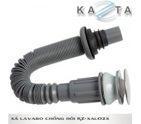 Bộ xả lavabo ruột gà Kazta KZ-XAL02X nhựa cao cấp