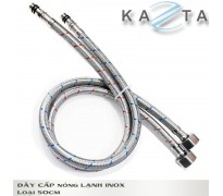 Cặp dây cấp nóng lạnh Kazta KZ-DI50NL inox cao cấp 50cm