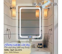Gương đèn LED cảm ứng Kazta KZ-GL05 chữ nhật 500x700
