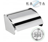 Hộp đựng giấy vệ sinh Kazta KZ-HG02 nắp lửng inox bóng