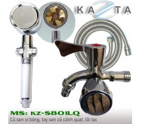 Bộ sen tắm lạnh Kazta KZ-SB01LQ tay sen cánh quạt lõi lọc