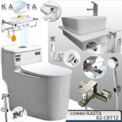 Combo thiết bị nhà tắm cao cấp Kazta KZ-CBT12