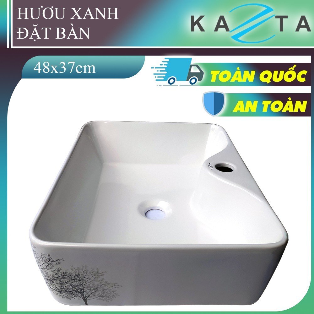 lavabo-dat-ban-chu-nhat-kazta-kz5442-hoa-van-huou-xanh-vattugiagoc.com