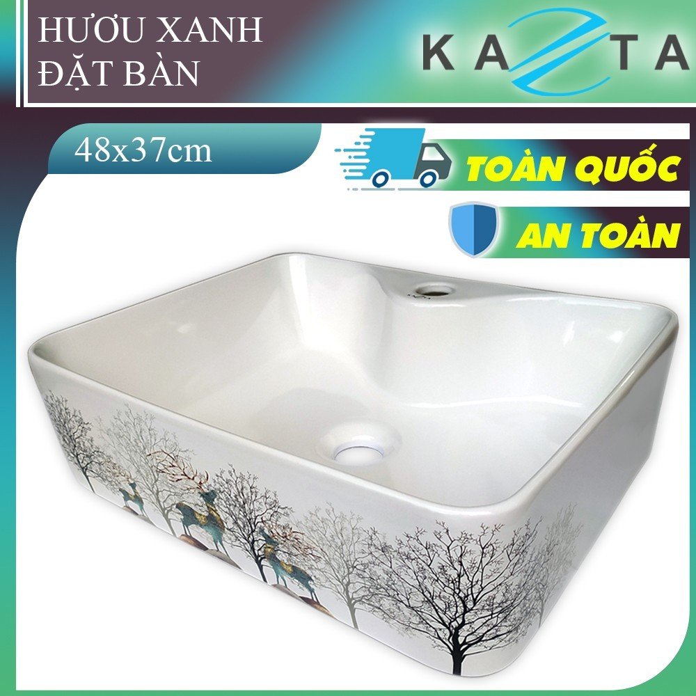 lavabo-dat-ban-chu-nhat-kazta-kz5442-huou-xanh-dung-cho-voi-gan-chau-vattugiagoc.com
